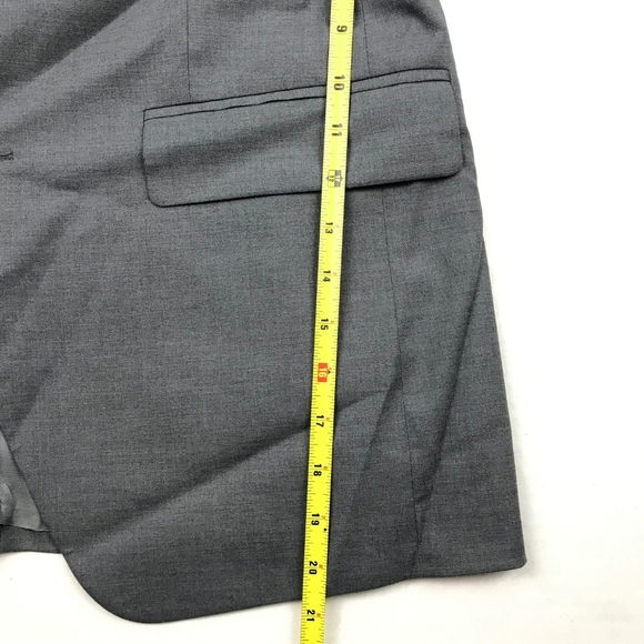 Nordstrom Men's Shop Gray Suit Jacket - Picture 6 of 8
